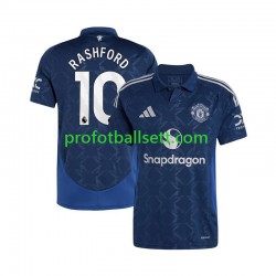 Fotballdrakt Manchester Utd Marcus Rashford 10 Herre Bortekit 2024-2025 Kortermet