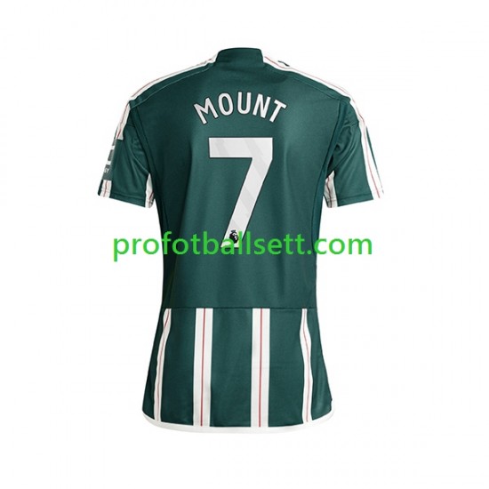Fotballdrakt Manchester Utd Mount 7 Herre Bortekit 2023-2024 Kortermet