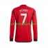 Fotballdrakt Manchester Utd Mount 7 Herre Hjemmekit 2023-2024 Langermet