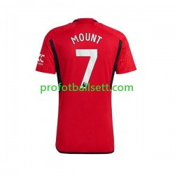 Fotballdrakt Manchester Utd Mount 7 Herre Hjemmekit 2023-2024 Kortermet