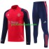 Manchester Utd 2024-2025 Rød Trenings Collegegenser Set