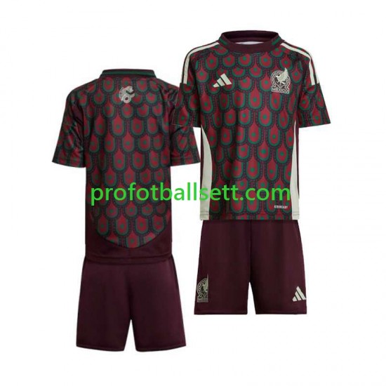 Fotballdrakt Mexico Copa America Barn Hjemmekit 2024 Kortermet