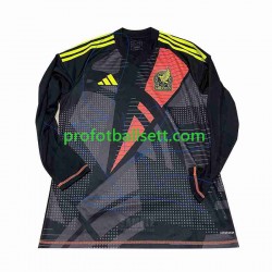 Fotballdrakt Mexico Keeper Copa America Herre Hjemmekit 2024 Svart Langermet