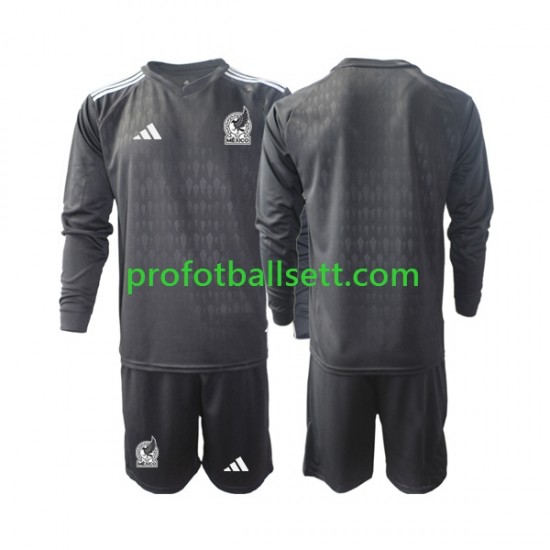 Fotballdrakt Mexico Keeper Barn Hjemmekit 2022 Langermet