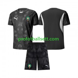 Fotballdrakt Marokko Keeper Barn Tredjekit 2024 Kortermet