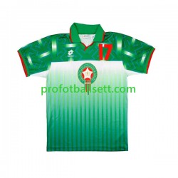 Retro Fotballdrakt Marokko Herre Bortekit 1994 Kortermet