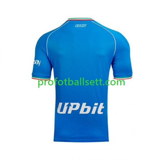 Fotballdrakt Napoli Herre Hjemmekit 2023-2024 Kortermet