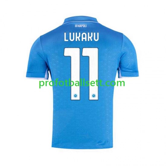 Fotballdrakt Napoli Lukaku 11 Herre Hjemmekit 2024-2025 Kortermet