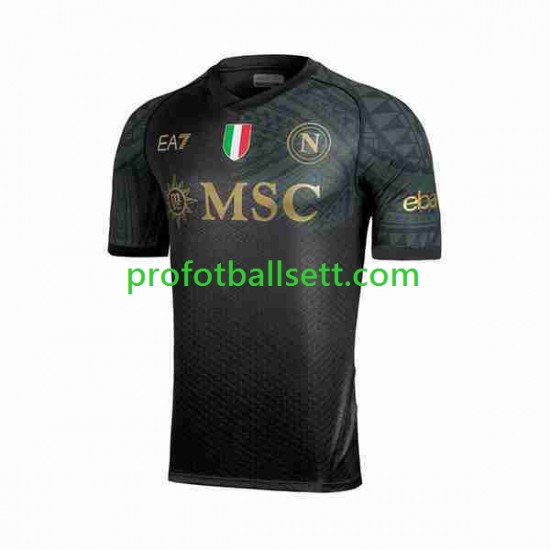Fotballdrakt Napoli Herre Tredjekit 2023-2024 Kortermet