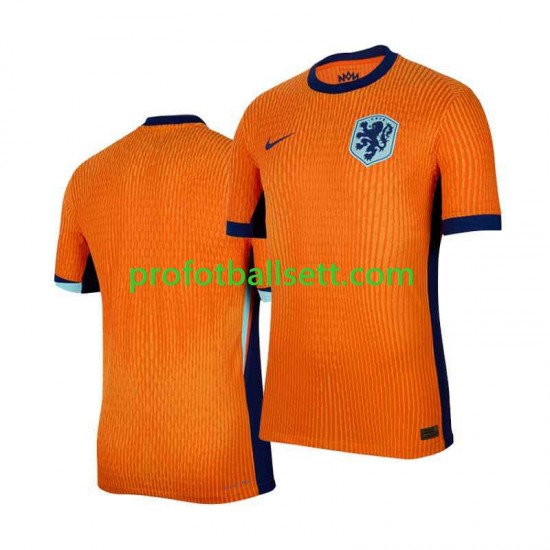 Fotballdrakt Nederland Herre Hjemmekit Euro 2024 Kortermet