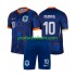 Fotballdrakt Nederland Memphis Depay 10 Barn Bortekit Euro 2024 Kortermet