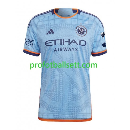 Fotballdrakt New York City FC Herre Hjemmekit 2023-2024 Kortermet
