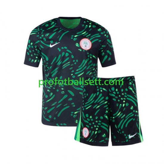 Fotballdrakt Nigeria Barn Bortekit 2024 Kortermet