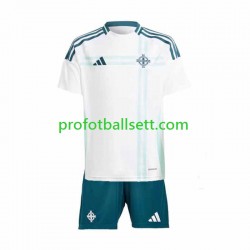 Fotballdrakt Irland Northern Barn Bortekit 2024 Kortermet