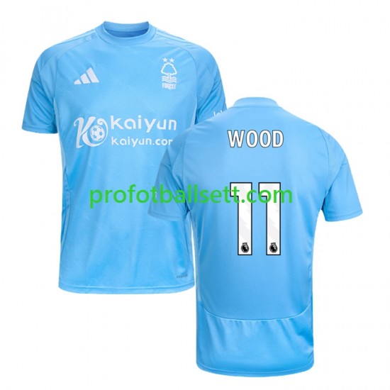 Fotballdrakt Nottingham Forest Chris Wood 11 Herre Tredjekit 2024-2025 Kortermet