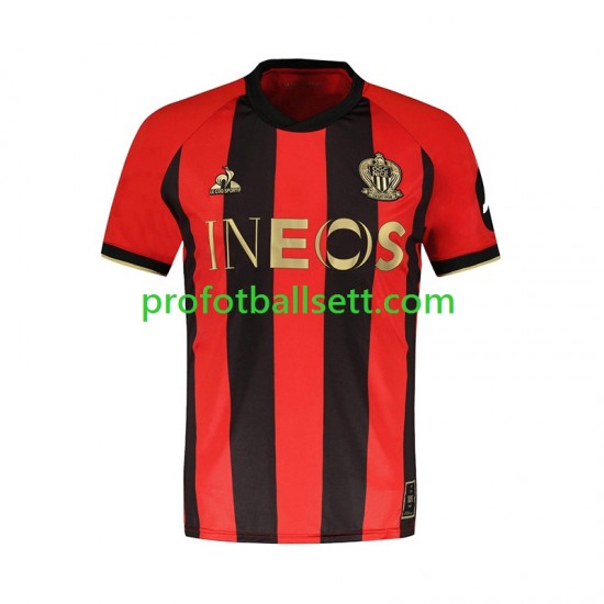 Fotballdrakt OGC Nice Herre Hjemmekit 2024-2025 Kortermet