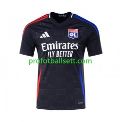 Fotballdrakt Olympique Lyonnais Herre Bortekit 2024-2025 Kortermet