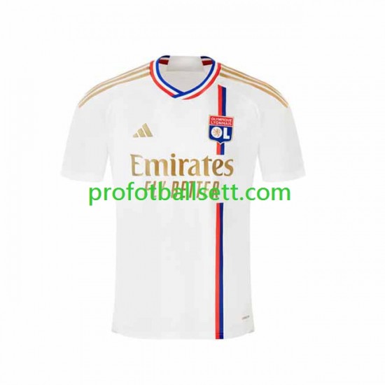 Fotballdrakt Olympique Lyonnais Herre Hjemmekit 2023-2024 Kortermet