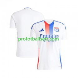 Fotballdrakt Olympique Lyonnais Herre Hjemmekit 2024-2025 Hvit Kortermet