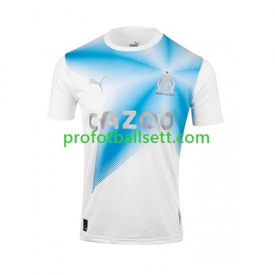 Fotballdrakt Olympique de Marseille Anniversary Herre Hjemmekit 2023 2022 Kortermet