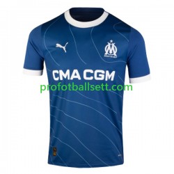 Fotballdrakt Olympique de Marseille Herre Bortekit 2023-2024 Kortermet