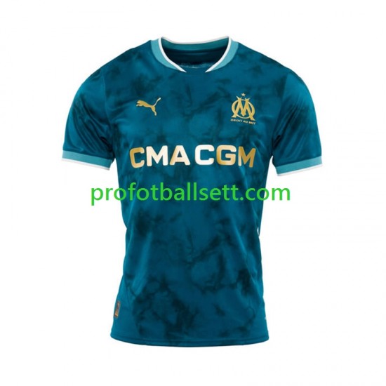 Fotballdrakt Olympique de Marseille Herre Bortekit 2024-2025 Kortermet