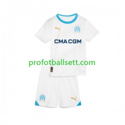 Fotballdrakt Olympique de Marseille Barn Hjemmekit 2023-2024 Kortermet