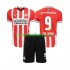 Fotballdrakt PSV Eindhoven DE JONG 9 Barn Hjemmekit 2024-2025 Kortermet