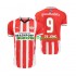 Fotballdrakt PSV Eindhoven DE JONG 9 Herre Hjemmekit 2024-2025 Kortermet