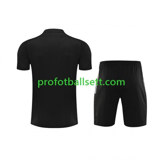 Paris Saint-Germain 2023-2024 Svart Treningstrøye og shorts