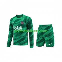 Fotballdrakt Paris Saint-Germain Keeper Barn Hjemmekit 2023-2024 Langermet