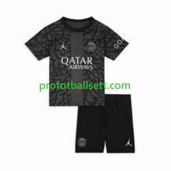 Fotballdrakt Paris Saint-Germain Barn Tredjekit 2023-2024 Kortermet