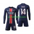 Fotballdrakt Paris Saint-Germain D Doue 14 Barn Hjemmekit 2024-2025 Langermet