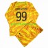 Fotballdrakt Paris Saint-Germain Keeper DONNARUMMA 99 Barn Bortekit 2023-2024 Langermet