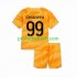 Fotballdrakt Paris Saint-Germain Keeper DONNARUMMA 99 Barn Bortekit 2023-2024 Kortermet