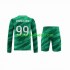 Fotballdrakt Paris Saint-Germain Keeper Donnarumma 99 Barn Hjemmekit 2023-2024 Langermet