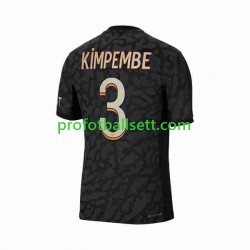 Fotballdrakt Paris Saint-Germain Kimpembe 3 Herre Tredjekit 2023-2024 Kortermet