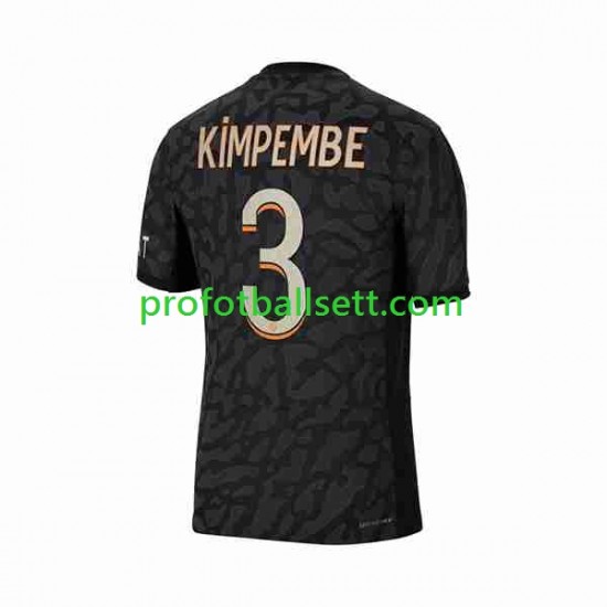 Fotballdrakt Paris Saint-Germain Kimpembe 3 Herre Tredjekit 2023-2024 Kortermet