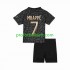 Fotballdrakt Paris Saint-Germain Kylian Mbappe 7 Barn Tredjekit 2023-2024 Kortermet