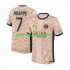 Fotballdrakt Paris Saint-Germain Kylian Mbappe 7 Herre Fjerdekit 2023-2024 Kortermet