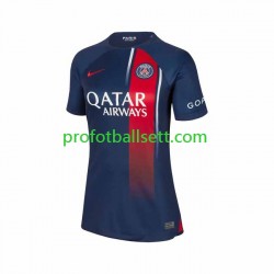 Fotballdrakt Paris Saint-Germain Dame Hjemmekit 2023-2024 Kortermet