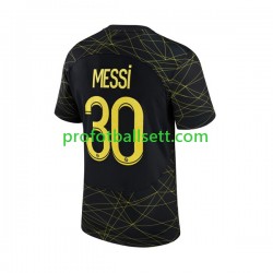Fotballdrakt Paris Saint-Germain Lionel Messi 10 Herre Fjerdekit 2022-23 Kortermet
