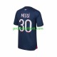 Fotballdrakt Paris Saint-Germain Lionel Messi 30 Herre Hjemmekit 2023-2024 Kortermet