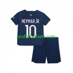 Fotballdrakt Paris Saint-Germain Neymar Jr 10 Barn Hjemmekit 2023-2024 Kortermet