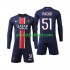 Fotballdrakt Paris Saint-Germain Pacho 51 Barn Hjemmekit 2024-2025 Langermet