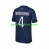 Fotballdrakt Paris Saint-Germain Sergio Ramos 4 Herre Hjemmekit 2023-2024 Kortermet
