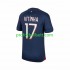 Fotballdrakt Paris Saint-Germain Vitinha 17 Herre Hjemmekit 2023-2024 Kortermet