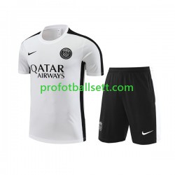 Paris Saint-Germain 2023-2024 Hvit Treningstrøye og shorts