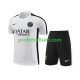 Paris Saint-Germain 2023-2024 Hvit Treningstrøye og shorts
