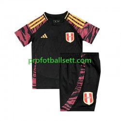 Fotballdrakt Peru Copa America Barn Bortekit 2024 Kortermet